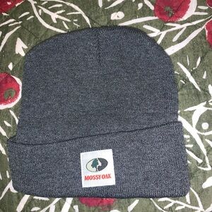 Mossy Oak Charcoal Knit Beanie